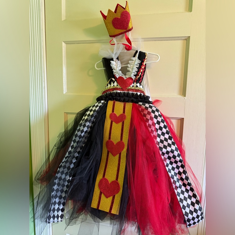 Queen of Hearts Tutu costume